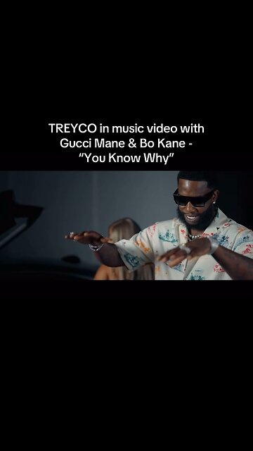 Treyco in music video with Gucci Mane