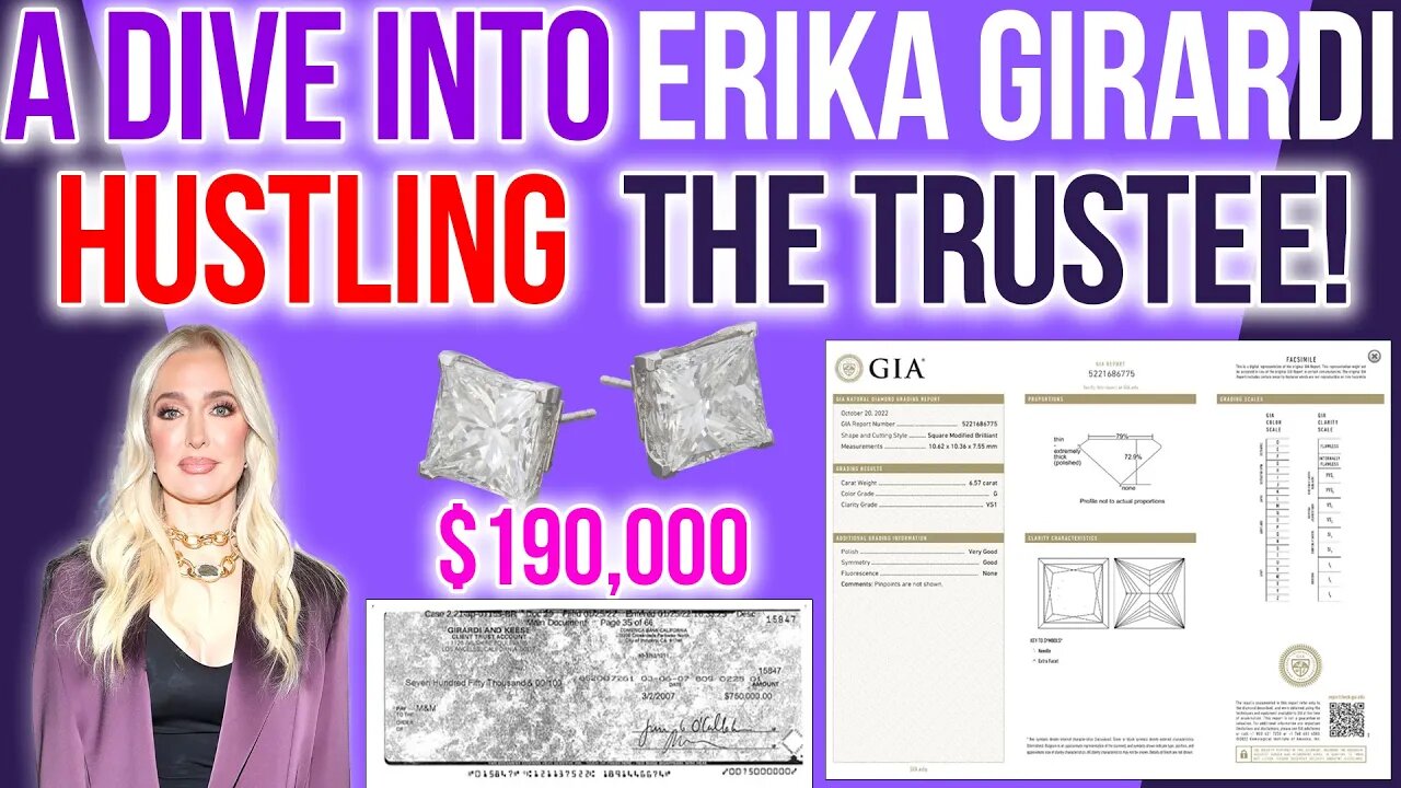 A Dive Into Erika Girardi Hustling the Trustee! #rhobh #bravo