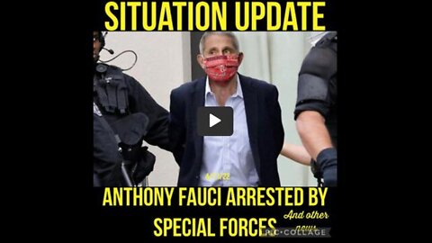 SITUATION UPDATE 4/11/22 - SPECIAL FORCES ARREST ANTHONY FAUCI, PENTAGON ARRESTS ALREADY?..