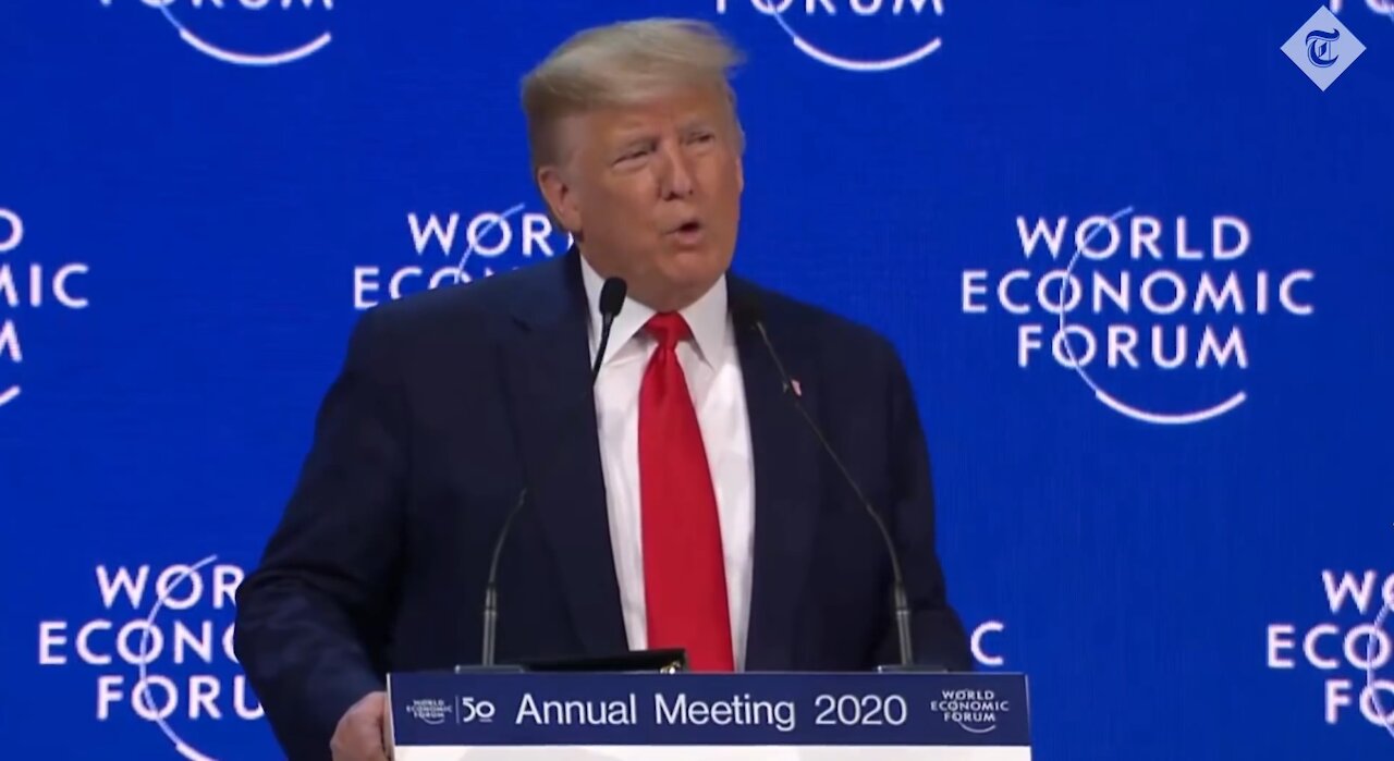 Discours de Donald Trump à Davos (2020)