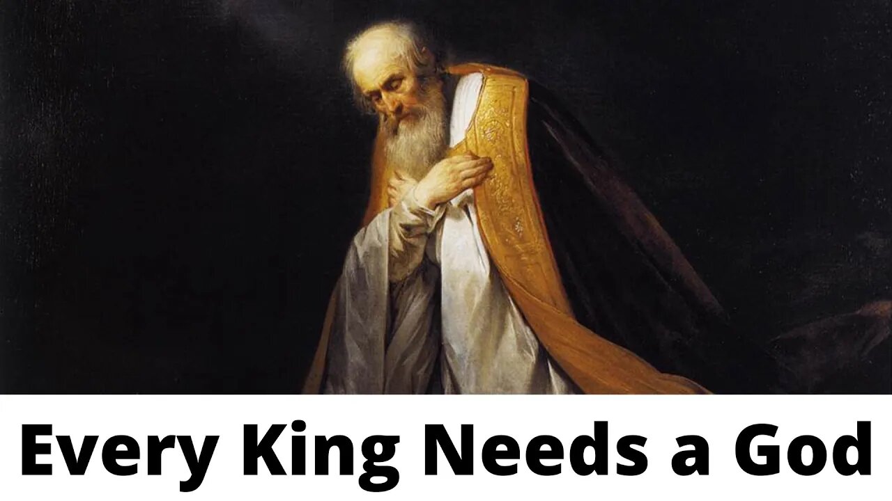 Every King Needs a God - 1 Chronicles 29:10-15, 17-19