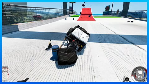 |MiniBeamNG/ Cars vs Bollards #02 BeamNG.Drive