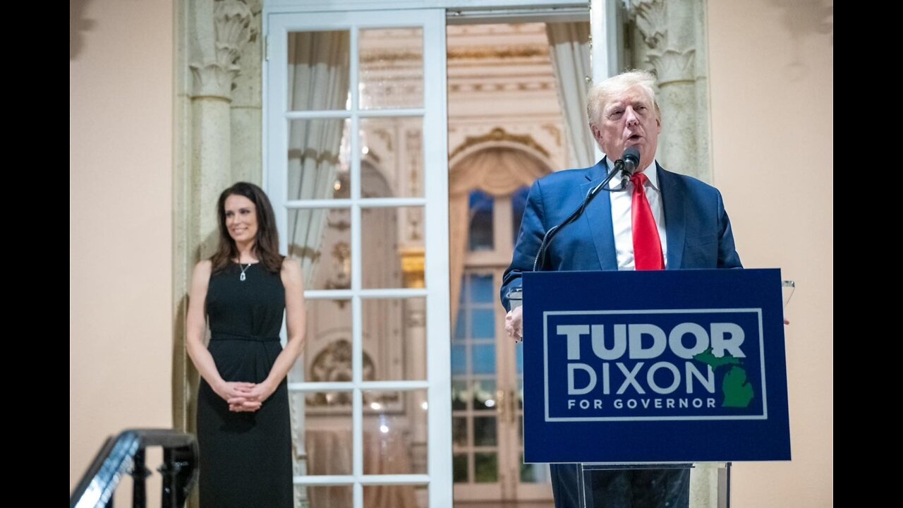 Trump Endorses Tudor Dixon Before Tuesday's Michigan GOP Gov. Primary