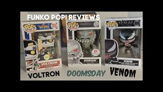 Funko Pops - VOLTRON(#70), Injustice DOOMSDAY(#408), Let There Be Carnage VENOM(888) By Rodimusbill