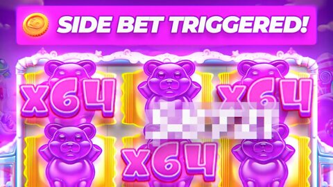 SUGAR RUSH BONUS BUYS WITH SIDE BETS!