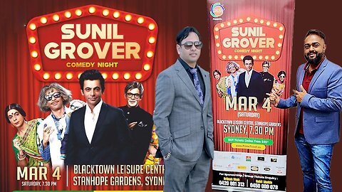 Sunil Grover Comedy Night | Event Update | Varun Tiwari, Brijesh Shah