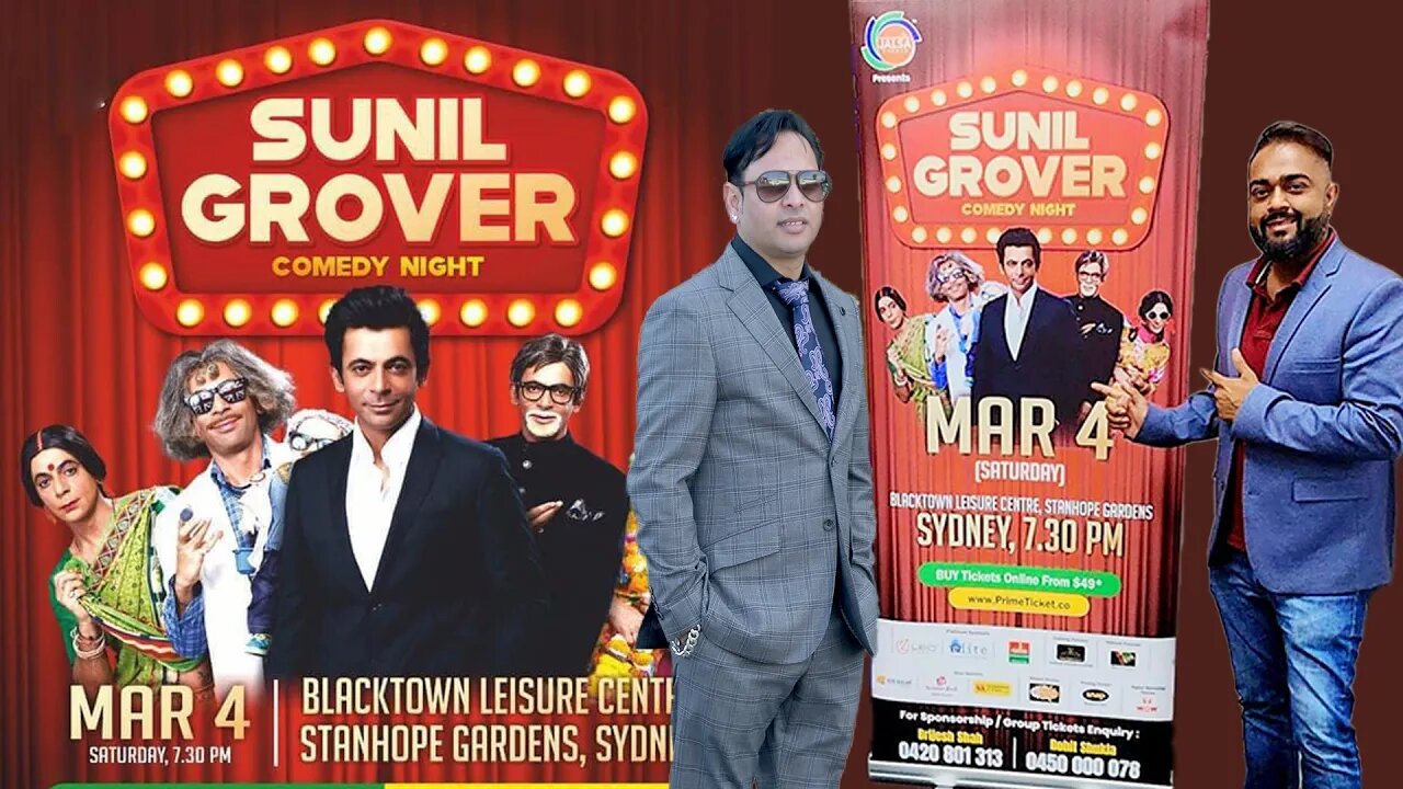 Sunil Grover Comedy Night | Event Update | Varun Tiwari, Brijesh Shah