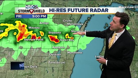 Michael Fish's NBC26 weather forecast