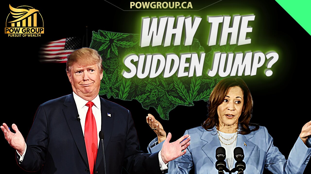 Why Are MJ Stocks Up Today? My Thoughts & Opinions... Two Weeks Until US Elections