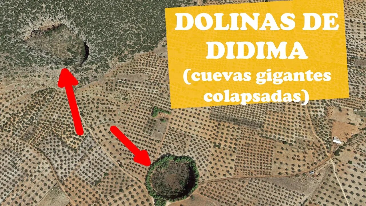 Las dolinas de Didima - Depresiones gigantescas con iglesias ortodoxas en Grecia