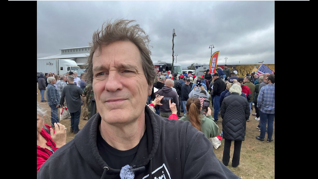 David Snedeker - is At Take Back Our Border Rally Dripping Springs.