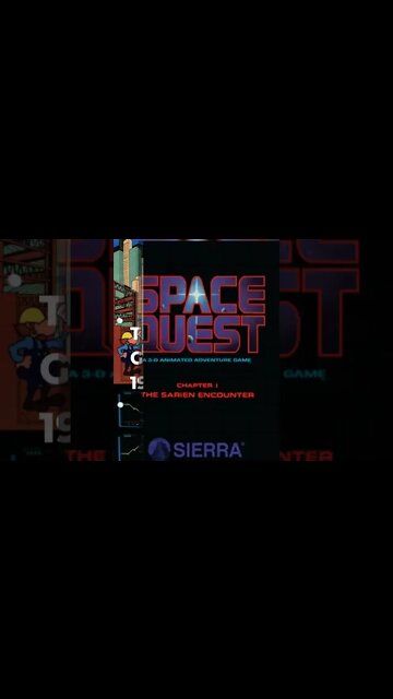 Top 10 Games of 1986 | Number 5: Space Quest: Chapter I – The Sarien Encounter #shorts
