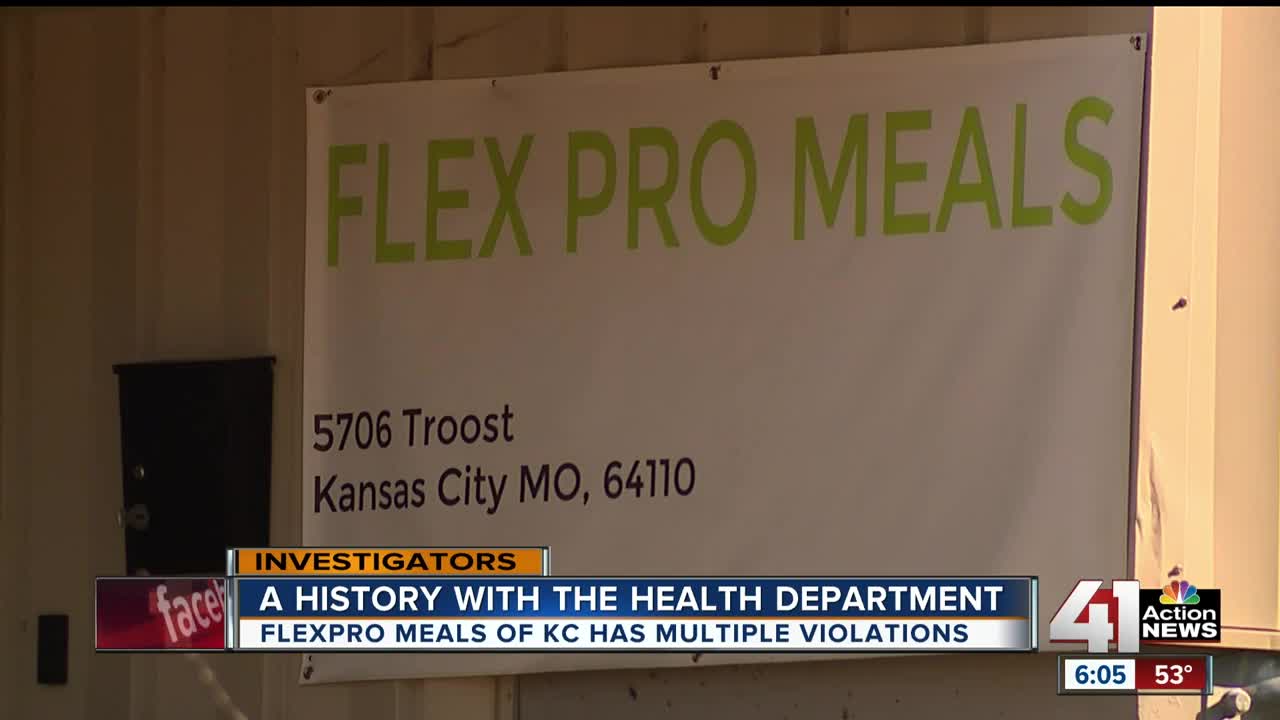 FlexPro Meals delivery service has history of health code violations