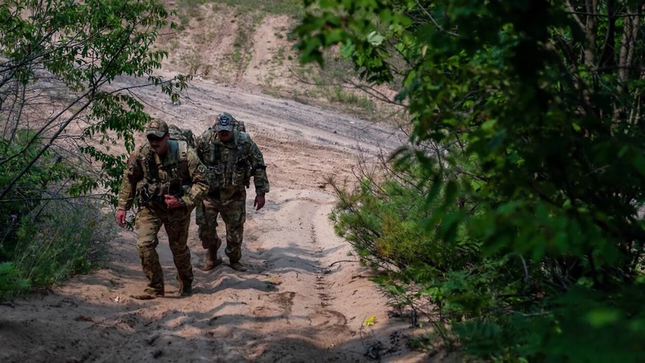 Combat Search and Rescue training at Northern Strike 21