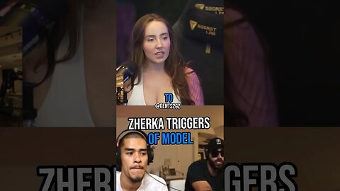 💥Zherka TRIGGERS OF Model Than Says This 💀@JonZherka @BillClintonkalonjiTV #shorts