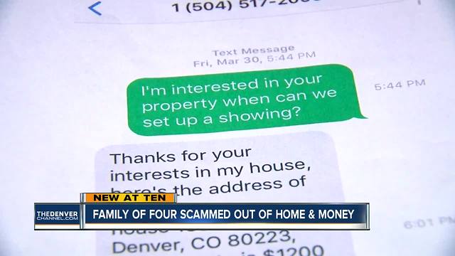 Family scammed out of money and home by fake rental ad on Trulia