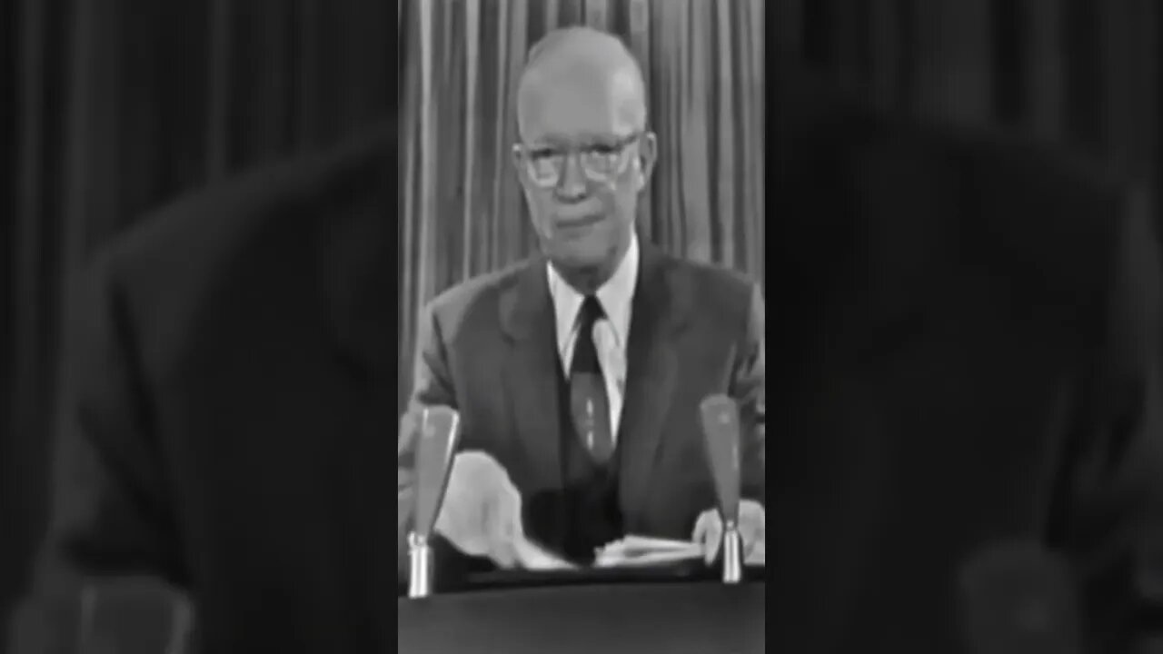 1961 Eisenhower Farewell Address | Military Industrial Complex | Tech & Science Elite | #Shorts