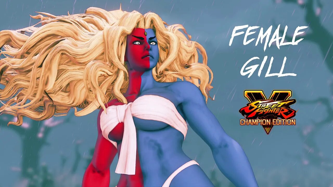 Street Fighter V Female Gill Outfit