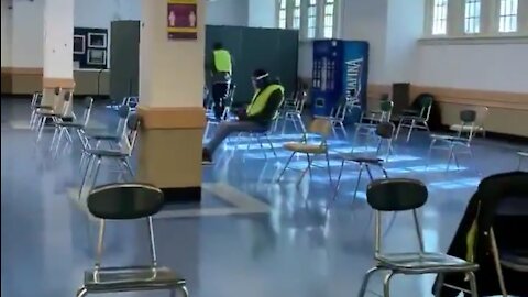 NY Vaccination Site Virtually Empty While City's Website Says No Appointments Available
