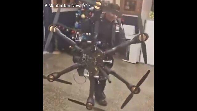 🚨#BREAKING: NYPD Finds Massive Drone Amid East Coast Sightings