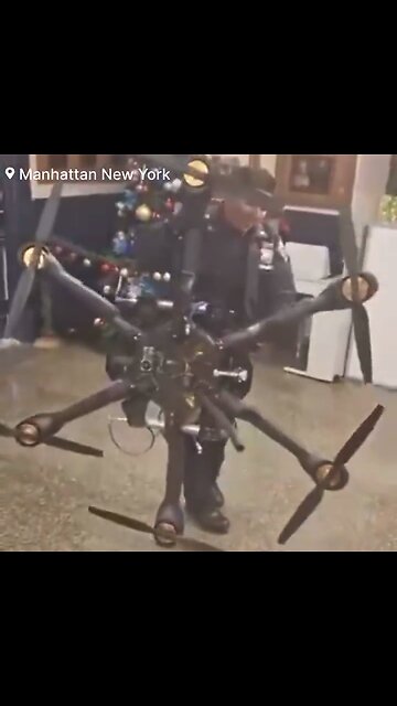 🚨#BREAKING: NYPD Finds Massive Drone Amid East Coast Sightings