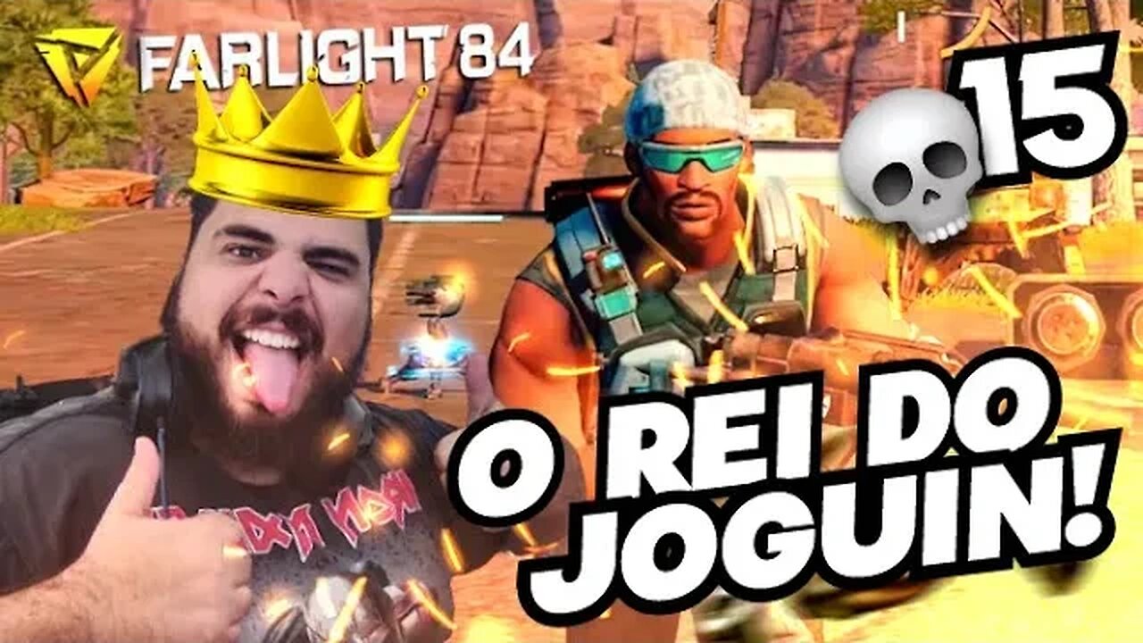 Cheguei no joguinho AMASSANDO l 15 kills - FARLIGHT 84