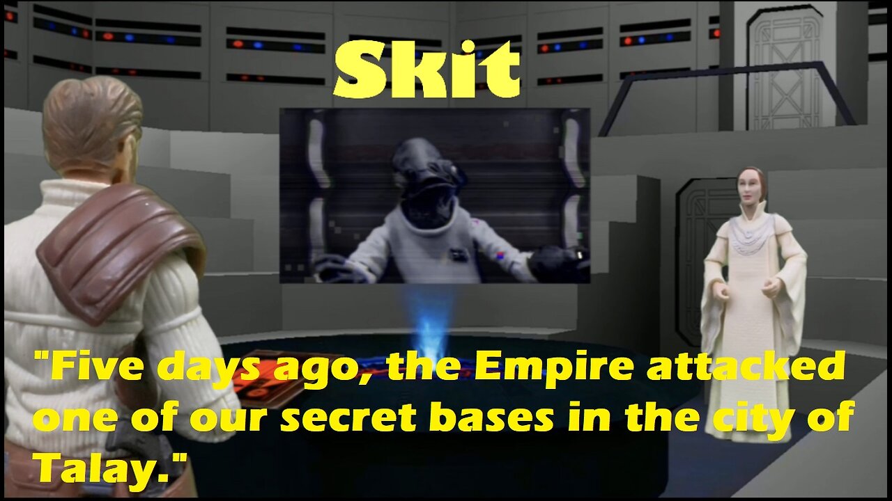 Star Wars Kyle Katarn Skit #4 - Mon Mothma Hires Kyle To Investigate The Dark Trooper