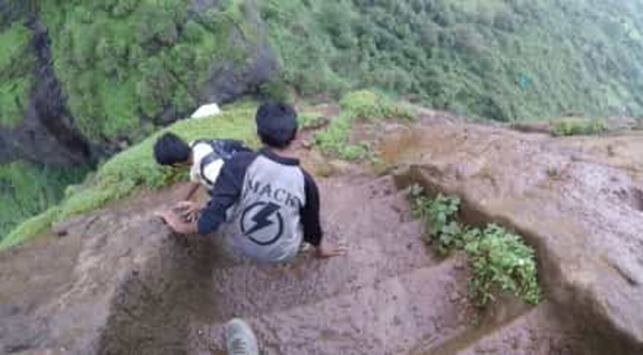 Would you have the guts to go down these steps?