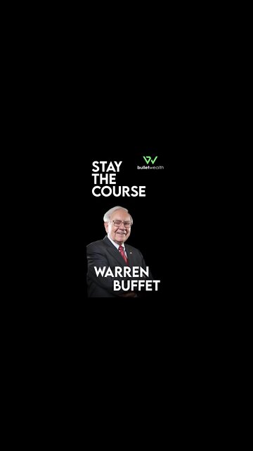 Stay The Course! 📈 What Are The Top Investors Recommending? 💭 #entrepreneur #financialfreedom