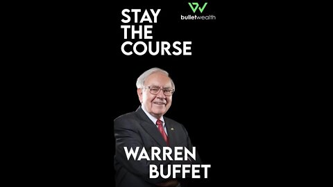Stay The Course! 📈 What Are The Top Investors Recommending? 💭 #entrepreneur #financialfreedom