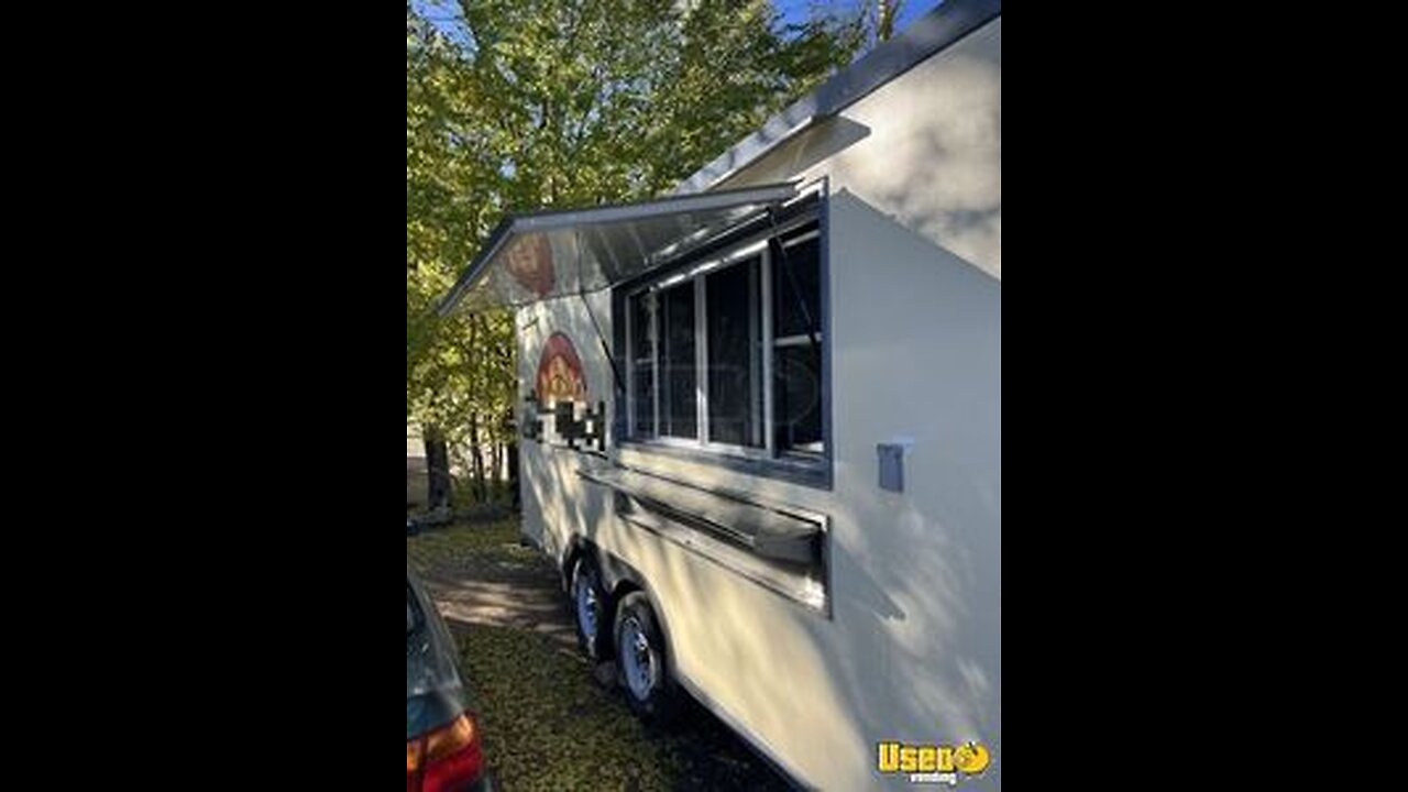 Like-New - 2023 8' x 20' Kitchen Food Concession Trailer with Pro-Fire Suppression for Sale