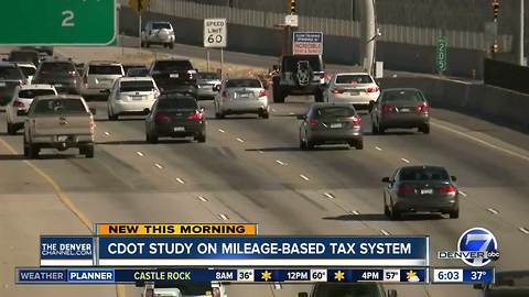 CDOT completes first test of pay-by-mile roads fee