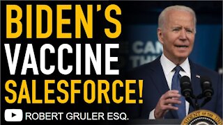 Biden Announces Door-to-Door Vaccine Salesman Plan & Military Mandates