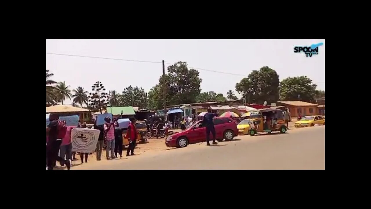 Day 2 of a peaceful protest in the case of the late Princess Cooper