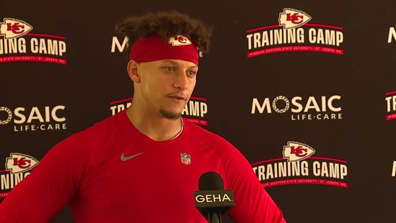 'Getting that first hit' Chiefs QB Patrick Mahomes looks to first preseason game