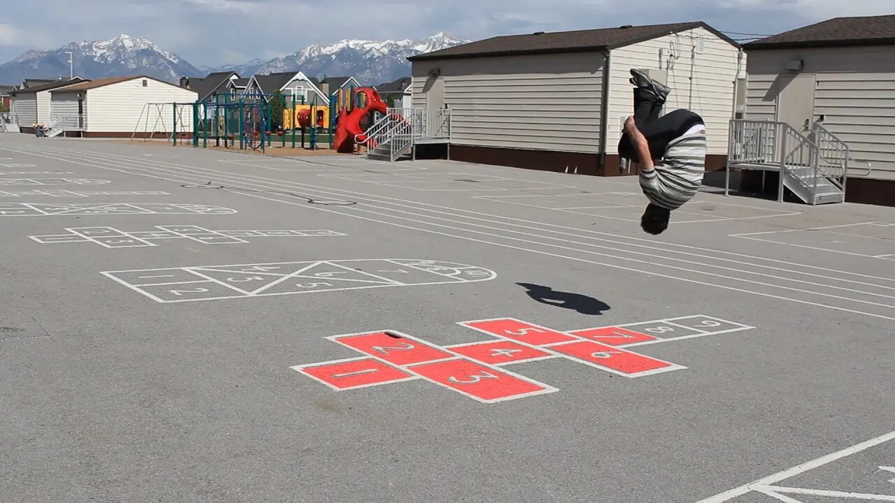 Extreme Hopscotch Tricking