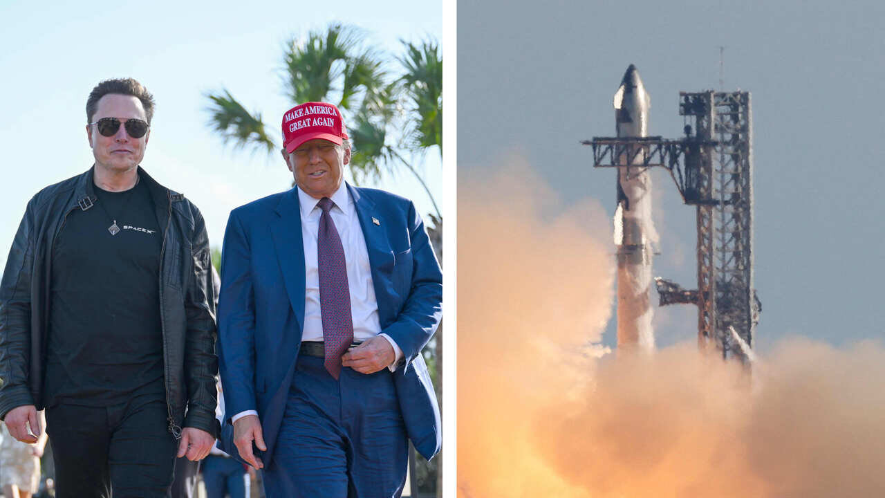 Donald Trump and Elon Musk Witness SpaceX Launch Together