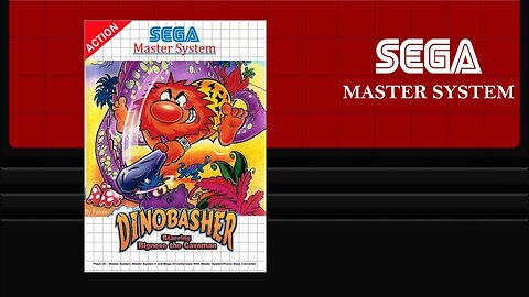 UNRELEASED PROTOTYPE: DinoBasher for Sega Master System - Playthrough / Gameplay Sample