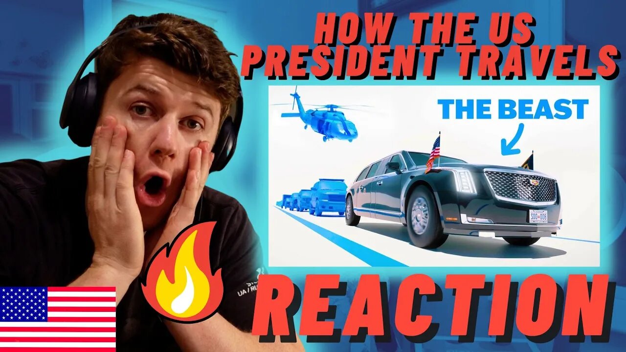 INSANE! How the US President Travels - IRISH REACTION