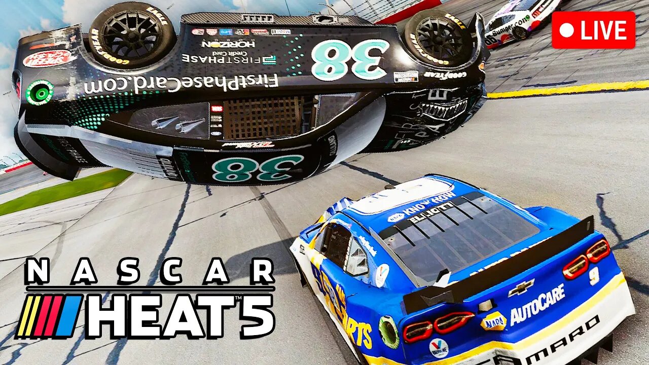🔴 LIVE - First Time Playing the 2022 Update Online - NASCAR Heat 5
