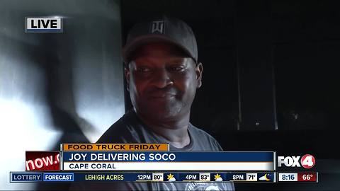 Food truck Friday: Joy Delivering Soco 8:15 a.m.