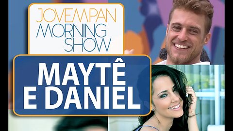 Sem querer, atriz Maytê Piragibe confessa affair com Daniel, do BBB 16 | Morning Show