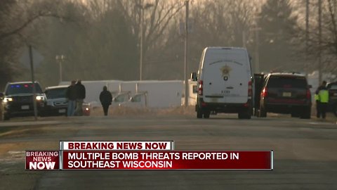 Bomb threats emailed to multiple locations across the country, including Southeast Wisconsin