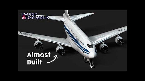 Insane commercial plane concepts we ALMOST got