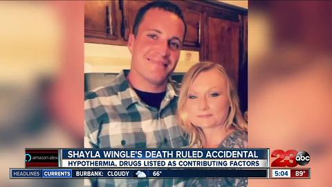 Death of Shayla Wingle ruled accidental