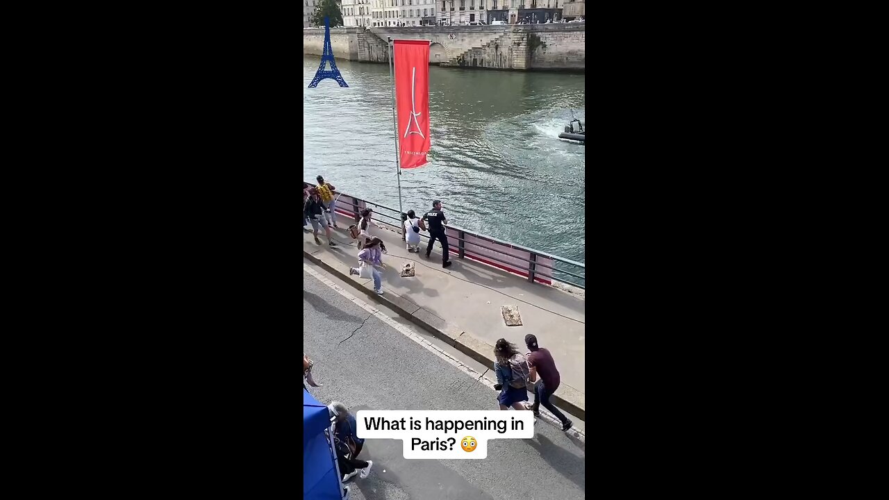 What is happening in Paris 😮