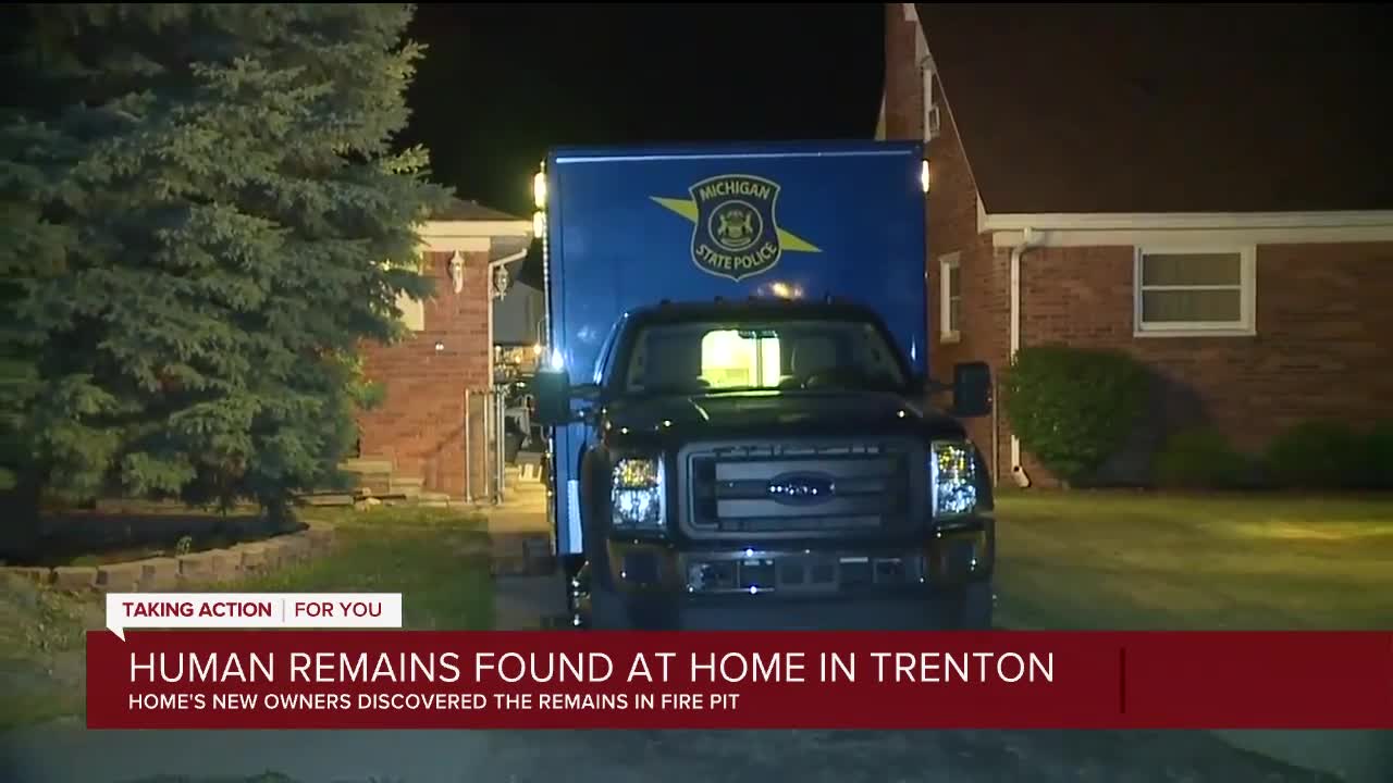 Human remains found at home in Trenton