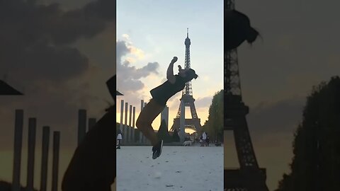 When in paris #paris #tricking #flips #mma