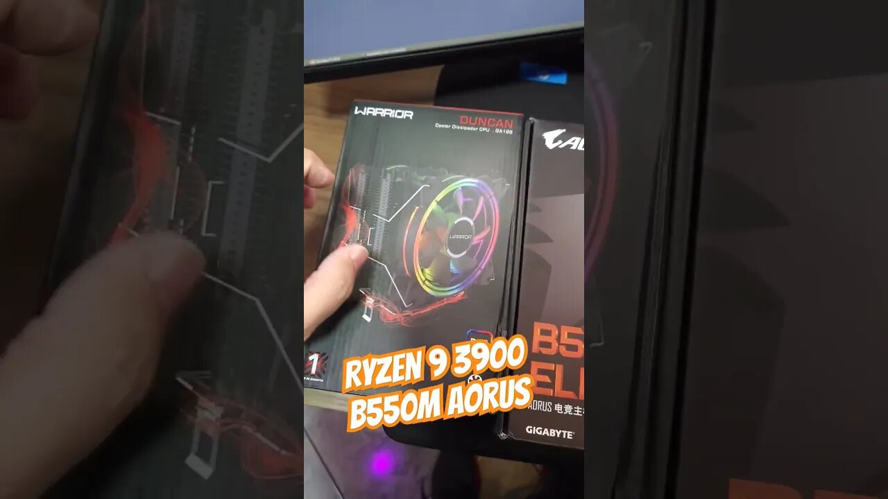 💥 Mais um PC do AliExpress Ryzen 9 3900 / B550M Aorus / 16GB RAM - SEM TAXA 💥