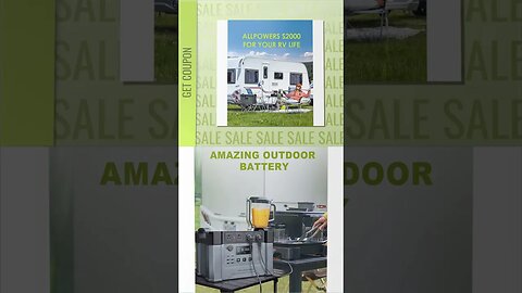 ALLPOWERS S2000 Portable Power Station 2000W Solar Generator
